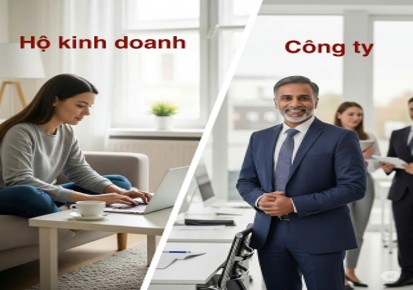 Lựa chọn hộ kinh doanh hay công ty