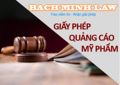 Xin giấy phép quảng cáo mỹ phẩm mới nhất