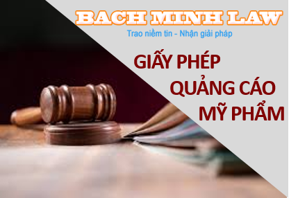 Xin giấy phép quảng cáo mỹ phẩm mới nhất